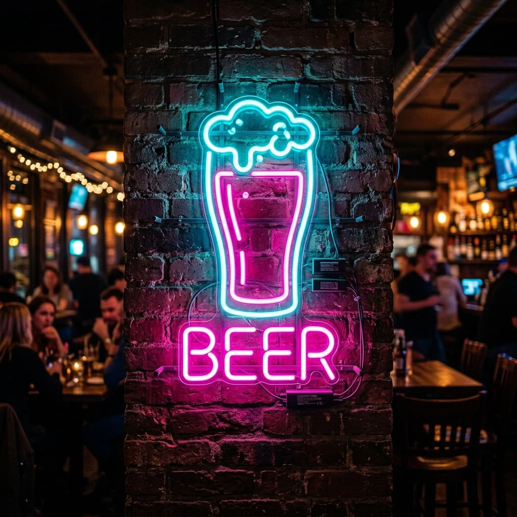 Neón LED para Cervecería